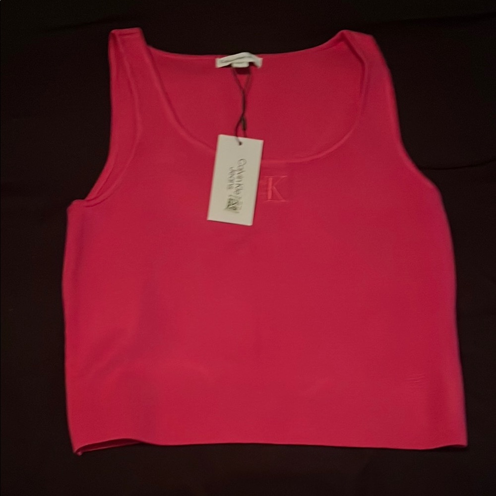 Calvin Klein Fuchsia Tank Top